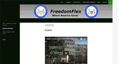 Desktop Screenshot of freedomflexca.com
